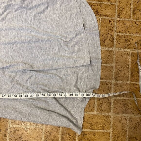 Umgee Gray Ruffle Long Sleeve Dress - Picture 11 of 11